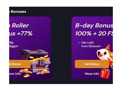 Discover Slotozen Casino No Deposit Bonus Offers and Exclusive Promotions in 2024