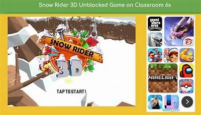 Enjoy Endless Fun with Snow Rider 3D Unblocked for Classroom Play in 6x Style