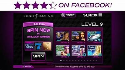 Play Real Slots at High 5 Casino on Facebook for Exciting Casino Experience