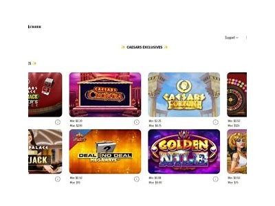 Discover Caesars Palace Online Casino Exclusive Games Bonuses and Secure Gameplay Experience