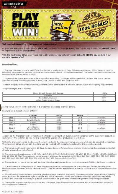 Interwetten Bonus Code Without Deposit: All You Need to Know