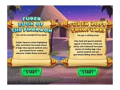 Explore the Thrilling Features of Le Pharaoh Free Play Slot Game Adventure