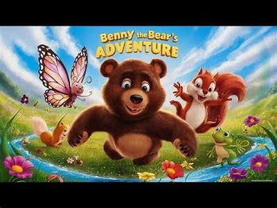 An Adventure of Benny the Bear: Exploring Friendship and Nature in a Magical Forest